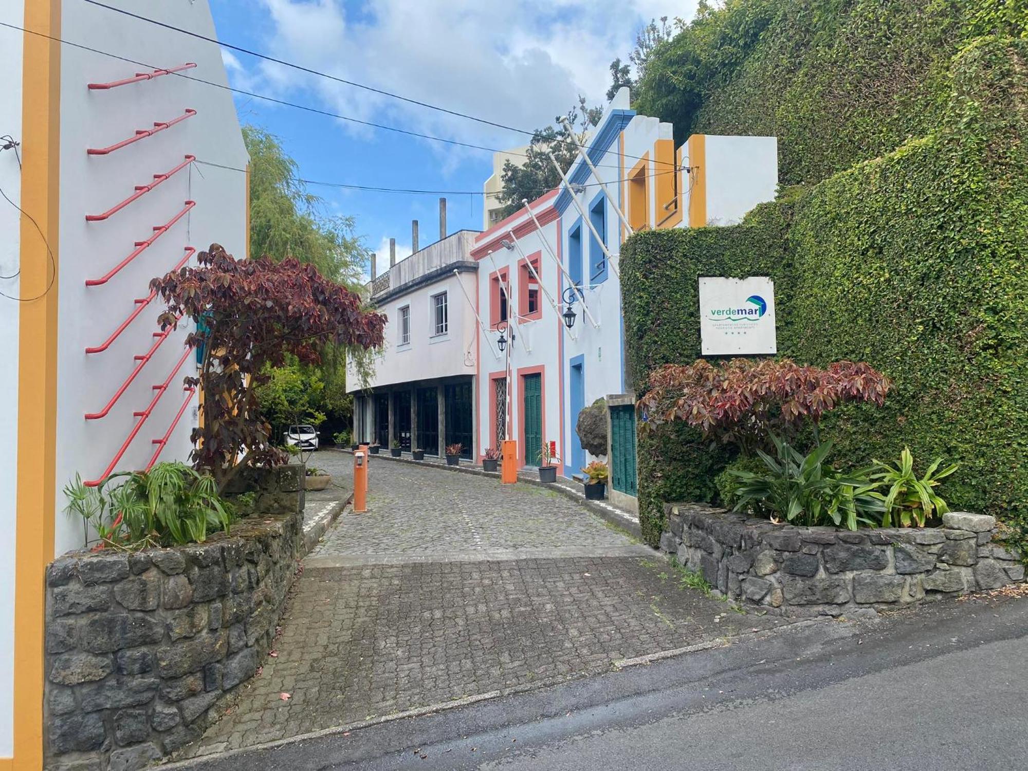 Apartamentos Turisticos Verdemar Horta  Bagian luar foto